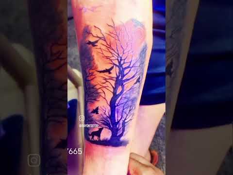 #Forest tattoo designs #work at Rayon tattoo