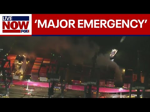 Port of LA cargo ship fire: Crew evacuated after explosion