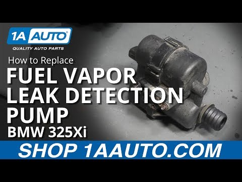 How to Replace Fuel Vapor Leak Detection Pump 97-06 BMW 325Xi