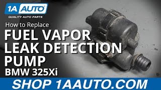 How to Replace Fuel Vapor Leak Detection Pump 97-06 BMW 325Xi