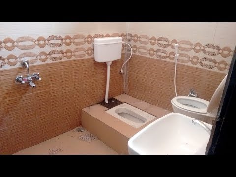 Showing of bathroom sanitary ware