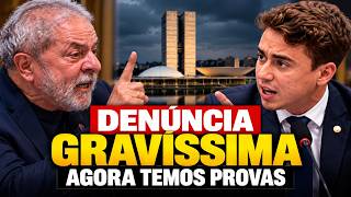 NIKOLAS FERREIRA DENUNCIA LULA MOSTRANDO PROVAS BETS, IMPOSTOS, LULINHA, DANIEL VORCARO, FLÁVIO