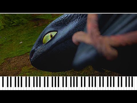 How To Train Your Dragon: The Downed Dragon - Piano Cover/Music Video HD