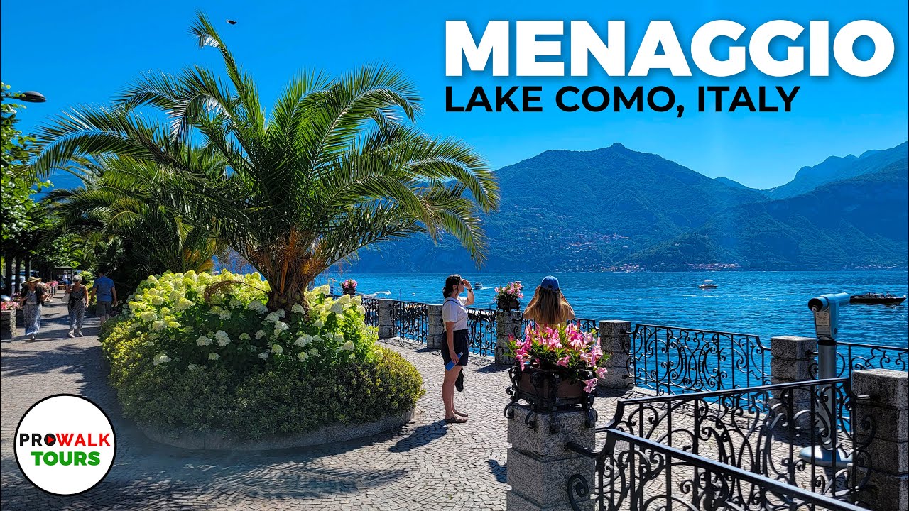 Embark on a captivating walking tour through Menaggio.