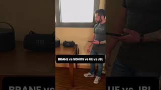 Portable Bluetooth Speaker Face-off | BRANE vs SONOS vs UE v