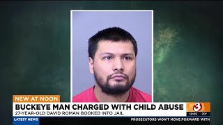 Buckeye man arrested on child abuse charges
