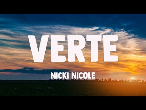 Verte ft. Dread Mar I, Bizarrap - Nicki Nicole {Lyrics Video} 🔥