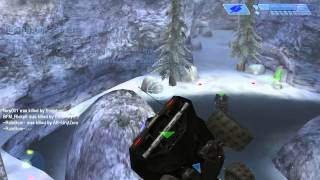 Halo I: Combat Evolved PC Team Race - Map Ice Fields - Death Island Random Game Multiplayer 01