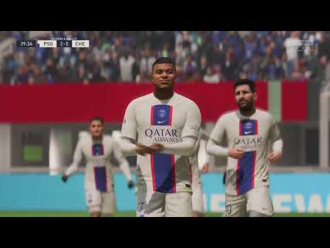Star-Studded Clash: FIFA 23 Paris SG vs Chelsea - PS5 Gameplay Highlights