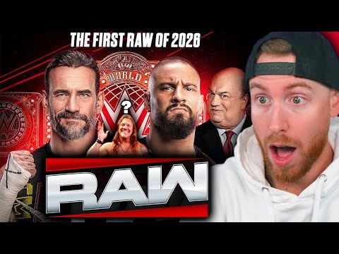 HI GUYS FIRST RAW OF THE YEAR!!! WWE RAW Live Stream January 5th 2026