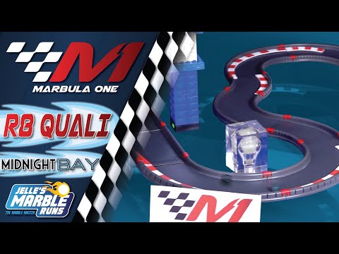 Marbula One: Midnight Bay GP Qualifying (S1Q8) - Marble Race by Jelle's Marble Runs