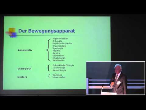 Massage Herniation der Halswirbelsäule Einspritzen des Gels in die Gelenke