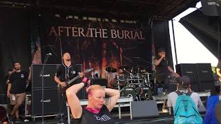 Lost In The Static - After The Burial (Live @ Warped Tour Virginia Beach - 07/11/17)