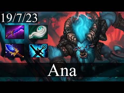 Ana - Spirit Breaker | Offlane Gameplay Dota 2 Patch 7.30e
