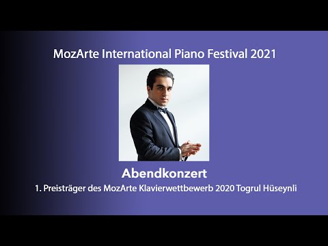 MozArte International Piano Festival 2021 - Abendkonzert mit Togrul Hüseynli