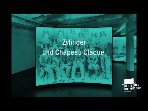 Zylinder und Chapeau Claque.