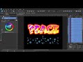 Affinity Designer | Graffiti Typography Design for T-shirts