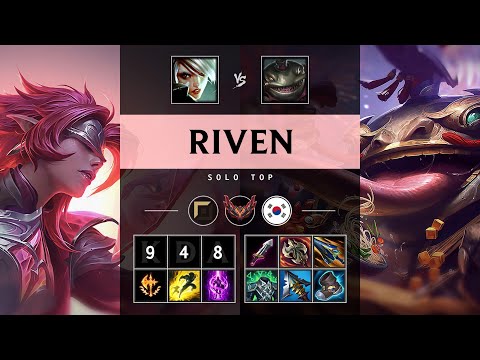Riven Top vs Tahm Kench: Rampage - KR Grandmaster Patch 14.24