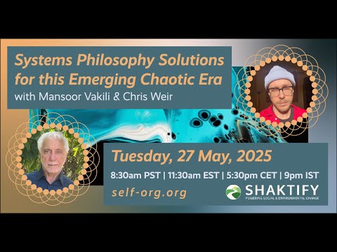 Systems Philosophy Solutions live session with Chris Weir