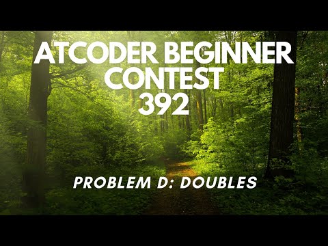 Atcoder Beginner Contest 392 | Problem D | Doubles | Solution in English | CPP & Java Codes