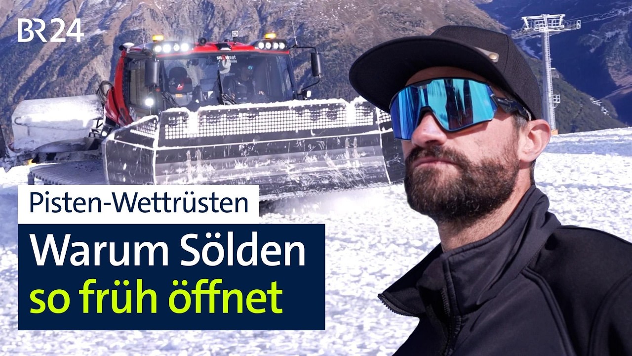 Maschinerie Skigebiet: Warum Sölden weltweiten Pistenrekord will | Abendschau Reportage | BR24