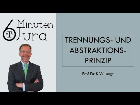 The separation and abstraction principle