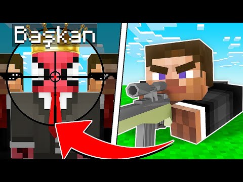 BAŞKAN FERİTED SUİKAST 🎯 - Minecraft