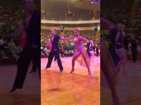 Andrey Gorbunov & Karla Gerbes 2017 Ctc Cup Taipei Open Professional LAT - Semi Final ChaCha