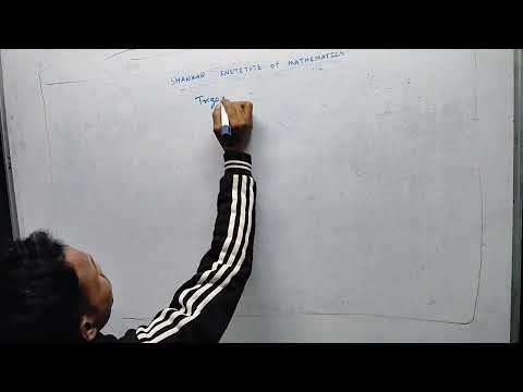 Shanker Institute of Mathematics Chennai Video 1