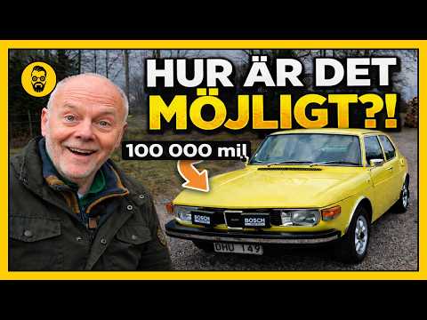 “Han har kört sin Saab i 100 000 mil – samma bil i 50 år!”