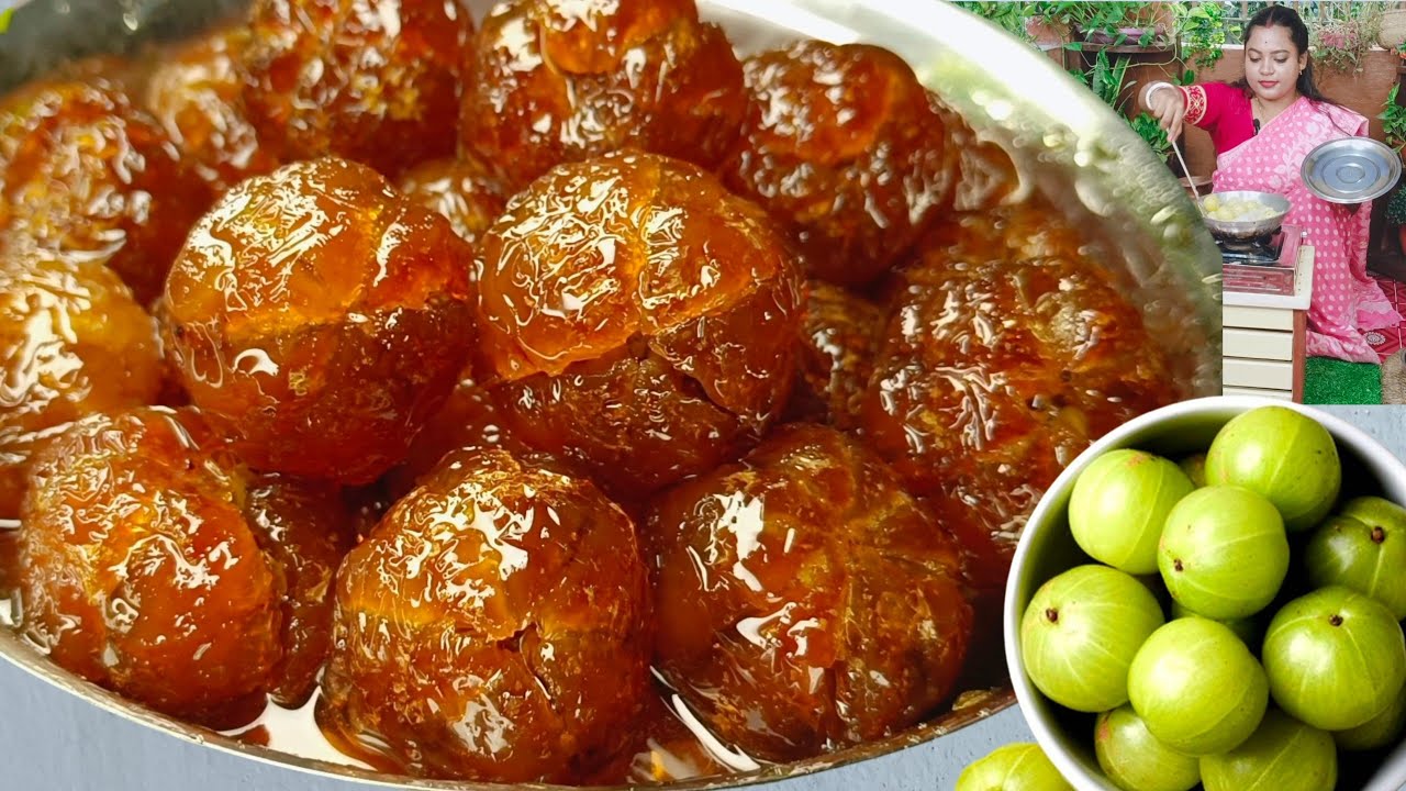 Sugar-Free Healthy Amla Murabba (Indian Gooseberry)