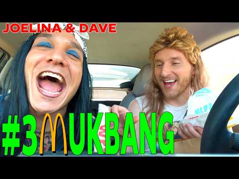 Dave Gunther and Joelina MUKBANG #3 at McDonald's