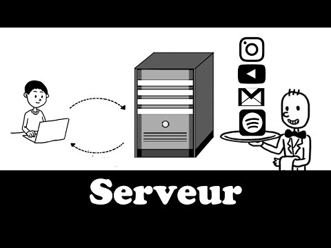 Le serveur informatique expliqué en dessins