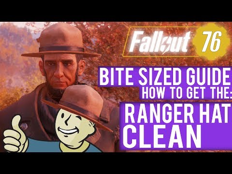 Fallout 76 Ranger Hat CLEAN Location - (BSG) Bite Sized Guide
