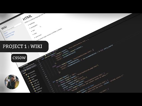 Wiki | Markdown-Based Encyclopedia in Django | CS50W Project 1: Wiki