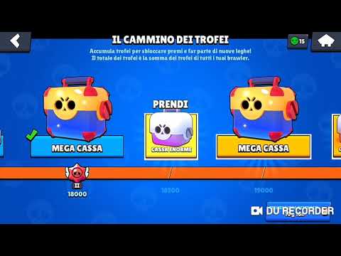 BRAWL STARS: HO TROVATO 3 SKIP LUMINOSI IN UNA MEGA CASSA NEL CAMMINO DEI TROFEI !!!!!!!!