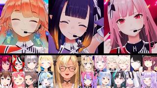 홀로 카운트다운 라이브 Fortune Spinner 멤버 반응 모음 (26년) [홀로라이브 EN Myth]