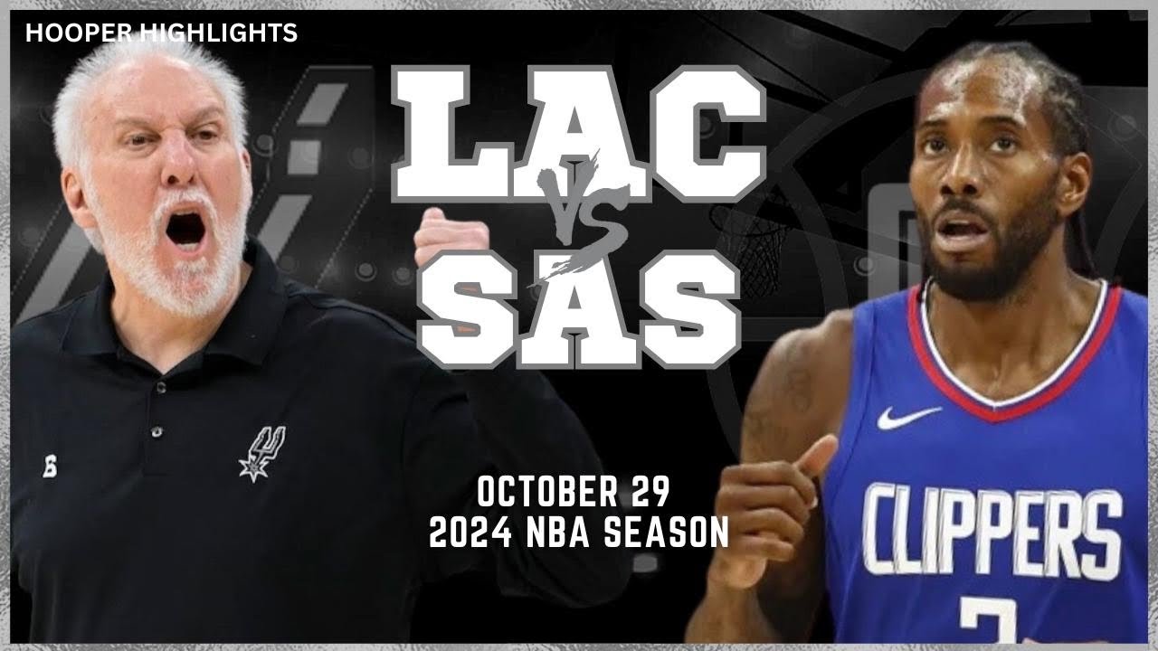 30.10.2023 | Los Angeles Clippers 123-83 San Antonio Spurs