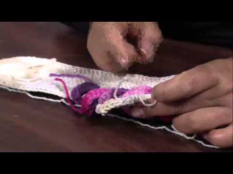 Mulher.com 03/27/2013 Maria José - Crochet finishing of rug Part 2/2