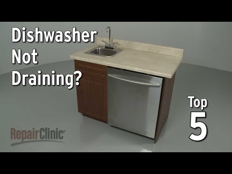 Dishwasher Not Draining — Dishwasher Troubleshooting