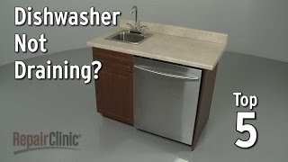 Dishwasher Not Draining — Troubleshooting