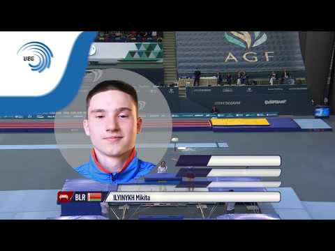 Mikita ILYINYKH (BLR) - 2018 Trampoline European silver medallist