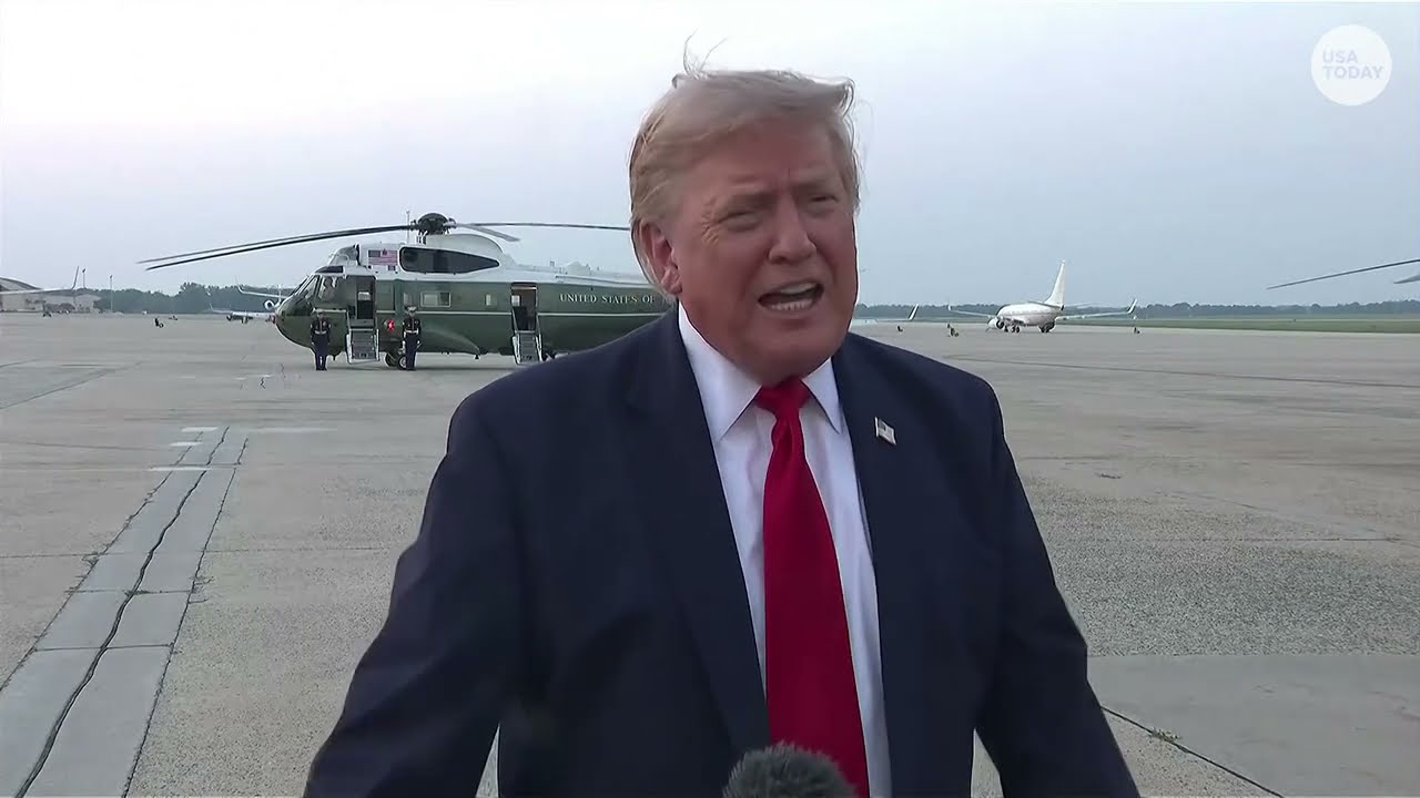Trump addresses Spain and World Cup final, Iran war & Canadian wildfires after trophy presentation