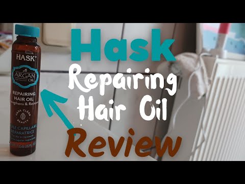 Repairing Hair Oil Hask Review