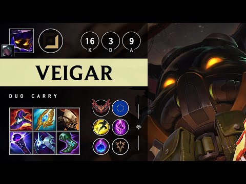 Veigar Carry vs Miss Fortune: Legendary - EUW Grandmaster Patch 14.20