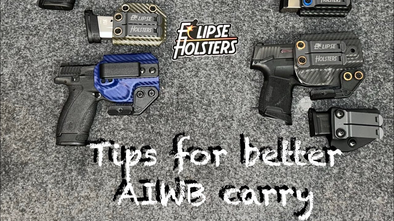 Three tips that completely changed how I concealed carry AIWB. 