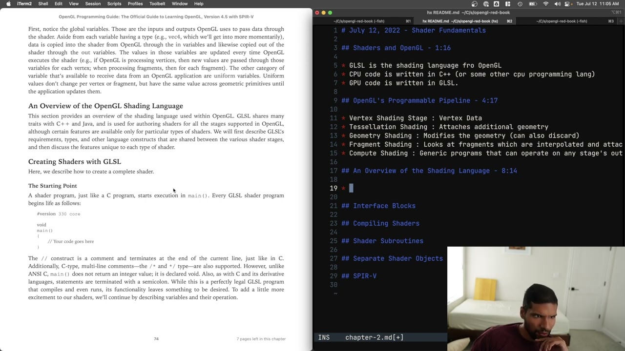 OpenGL Programming Guide - Shader Fundamentals (Chapter 2)