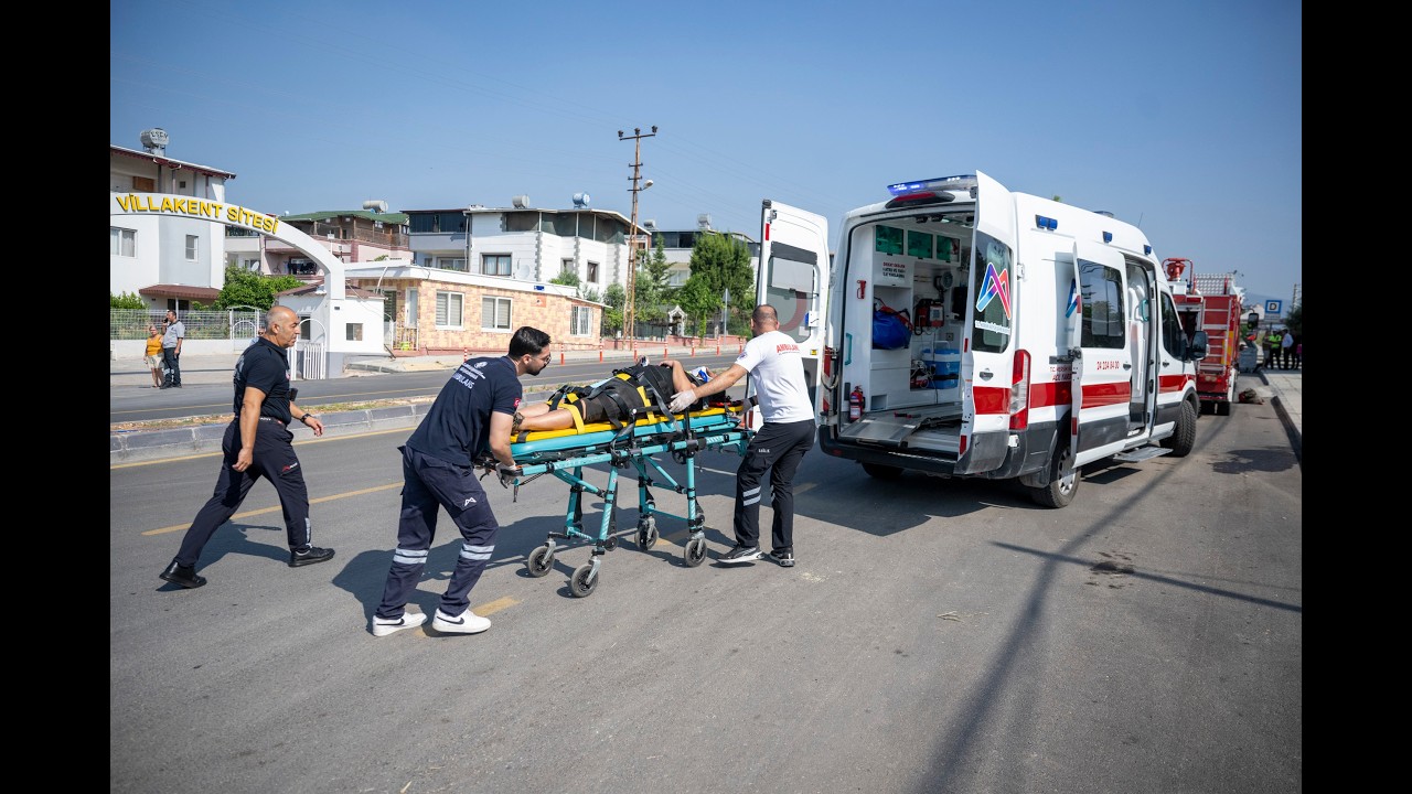 MERSİN BÜYÜKŞEHİR’DEN YOL TRAFİK GÜVENLİĞİ TATBİKATI