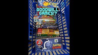 My Best GOODWILL GAME FIND Ever! | Complete Nintendo 64 games! | Pokemon Stadium 1 & 2!