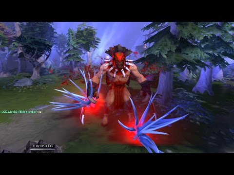 Dota 2 best moments: Nyx Assassin hits Bloodseeker with Spiked Carapace for 1213 damage.